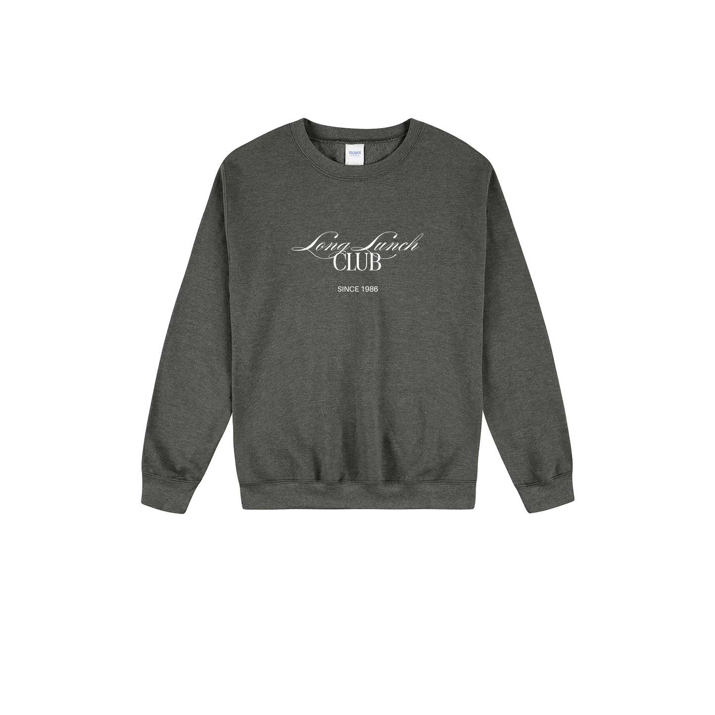 Long Lunch Club Sweatshirt - Adult Heavyblend Crewneck - Slow Table Club