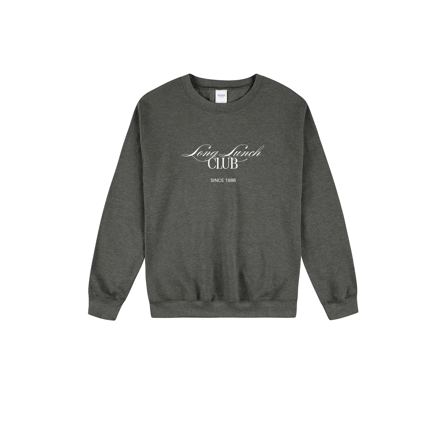 Long Lunch Club Sweatshirt - Adult Heavyblend Crewneck - Slow Table Club