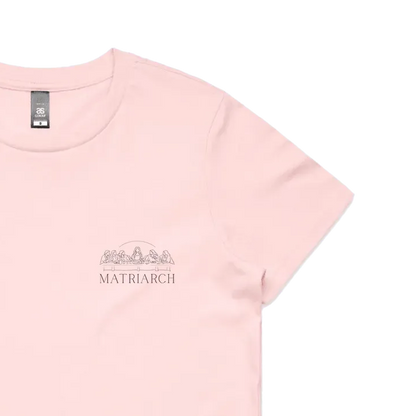 Matriarch Supper - Maple T-Shirt Chest Logo - Slow Table Club