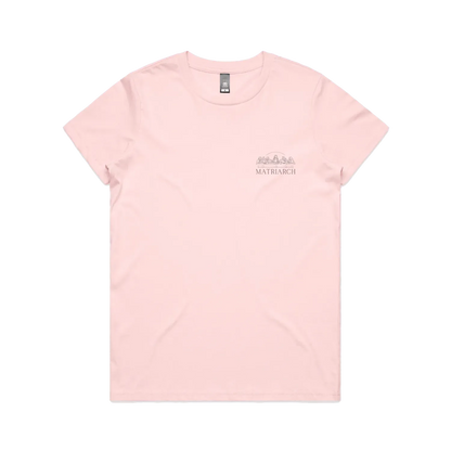 Matriarch Supper - Maple T-Shirt Chest Logo - Slow Table Club