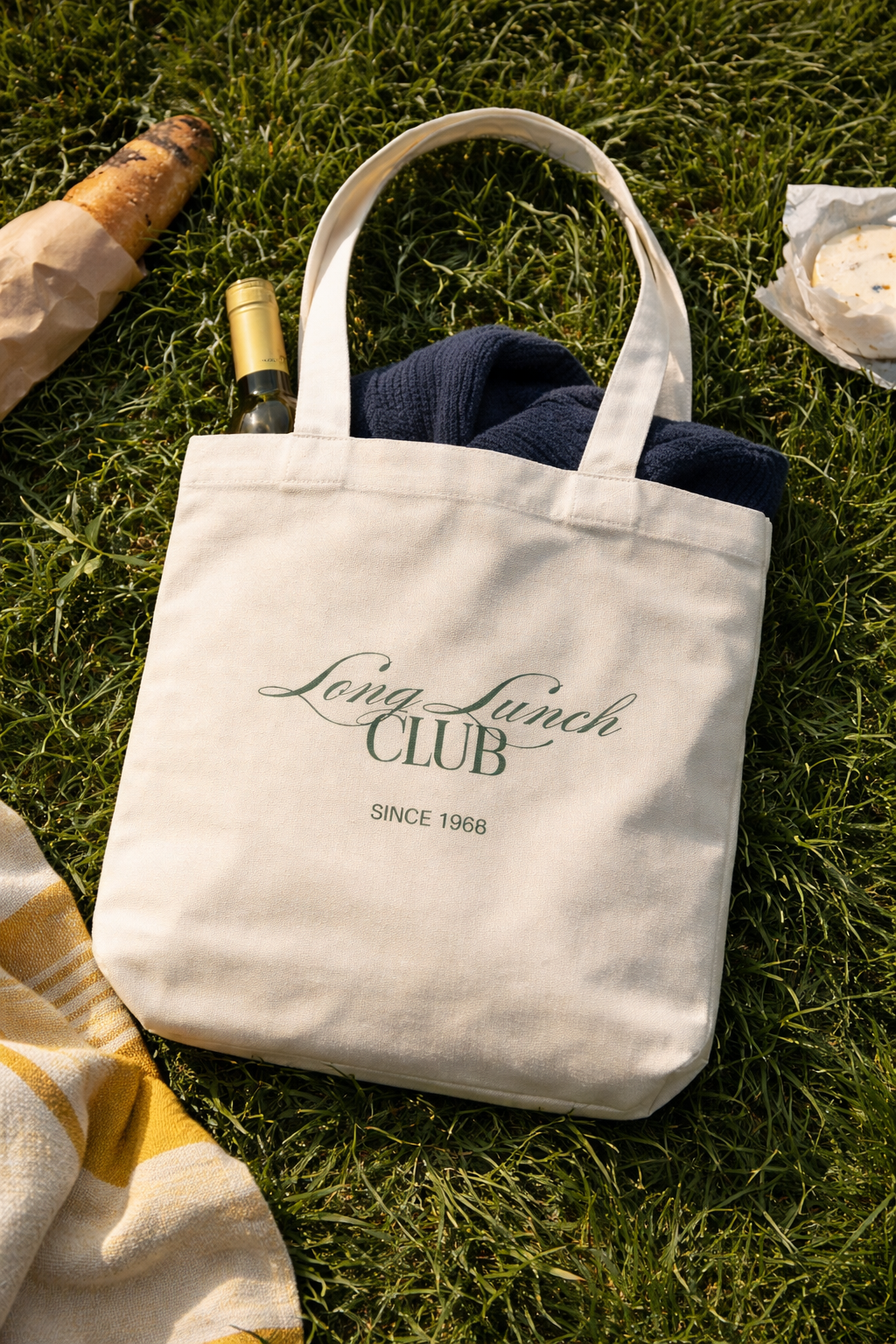 Long Lunch Club Tote Bag - Slow Table Club