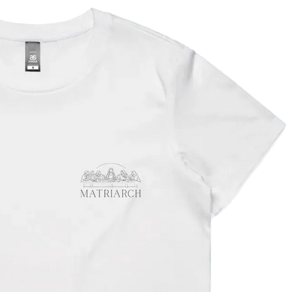 Matriarch Supper - Maple T-Shirt Chest Logo - Slow Table Club