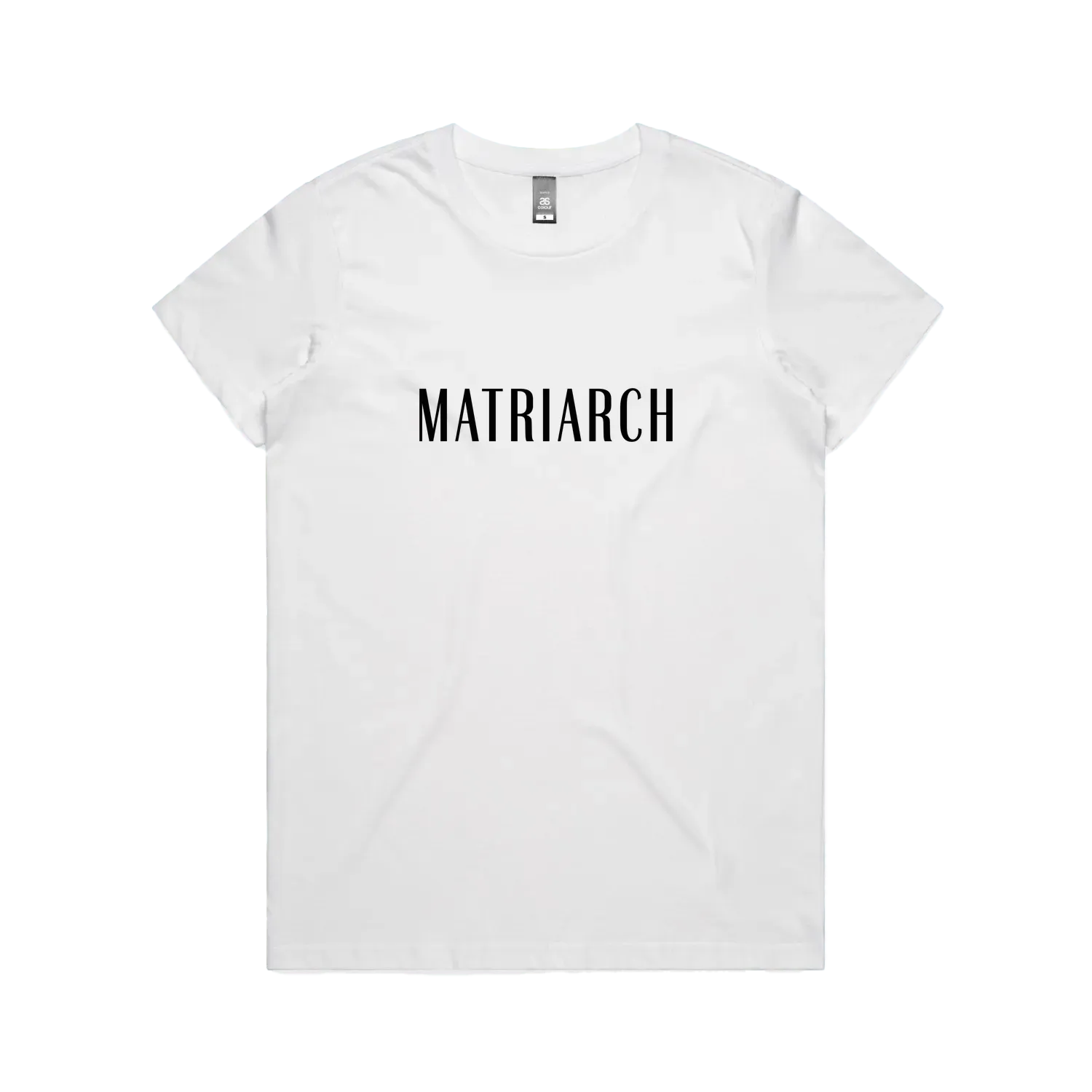 Matriarch Logo Black - Womens Maple T-Shirt - Slow Table Club
