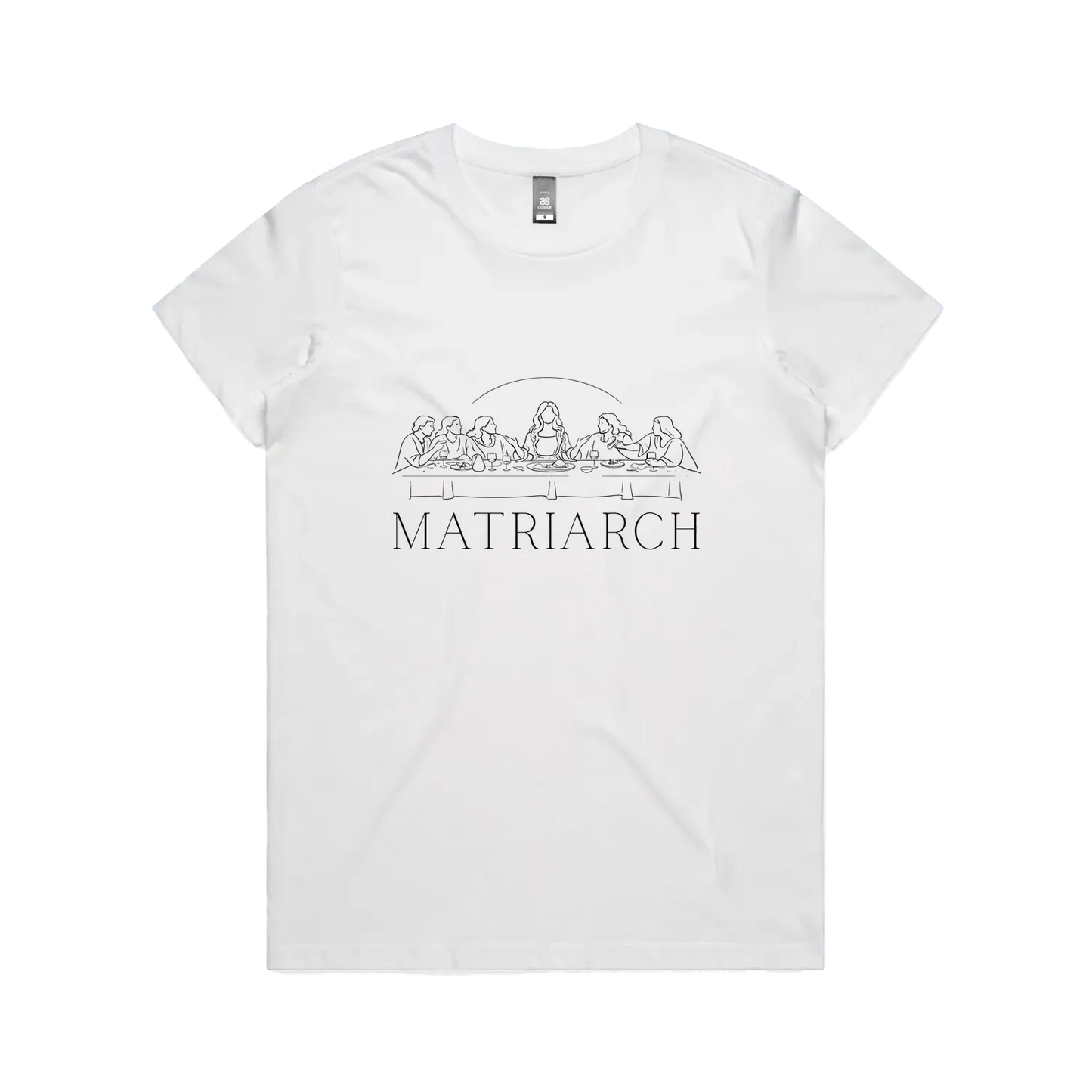 Matriarch Supper - Womens Maple T-Shirt - Slow Table Club