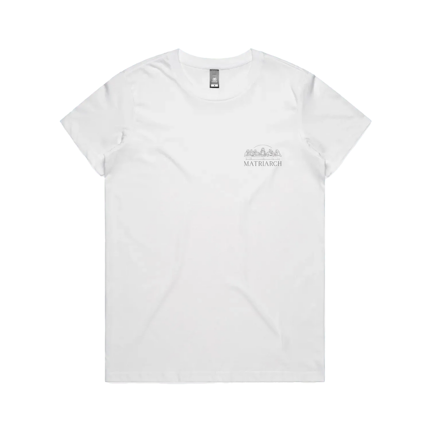 Matriarch Supper - Maple T-Shirt Chest Logo - Slow Table Club