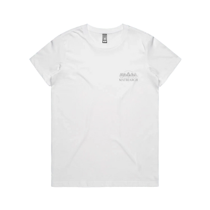 Matriarch Supper - Maple T-Shirt Chest Logo - Slow Table Club